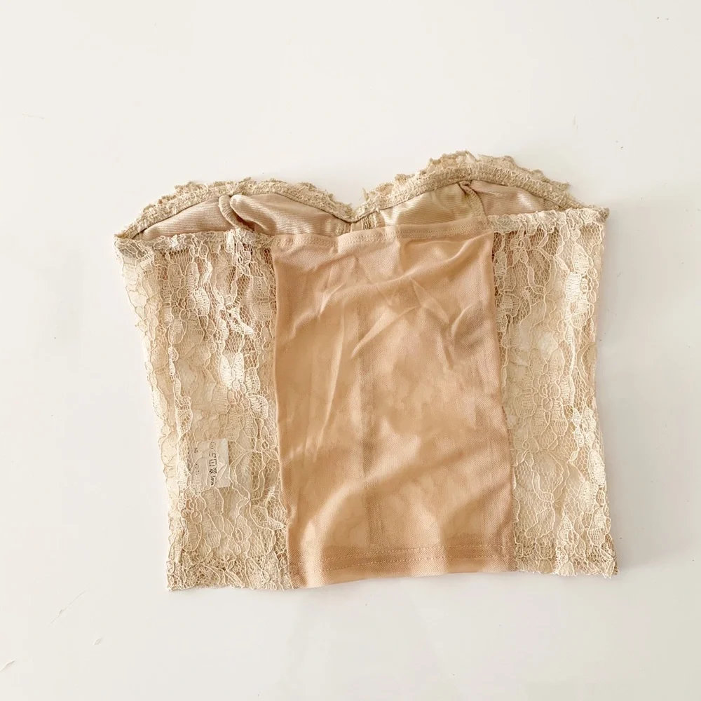 Lace Mesh Corset Top - Picture 14 of 15